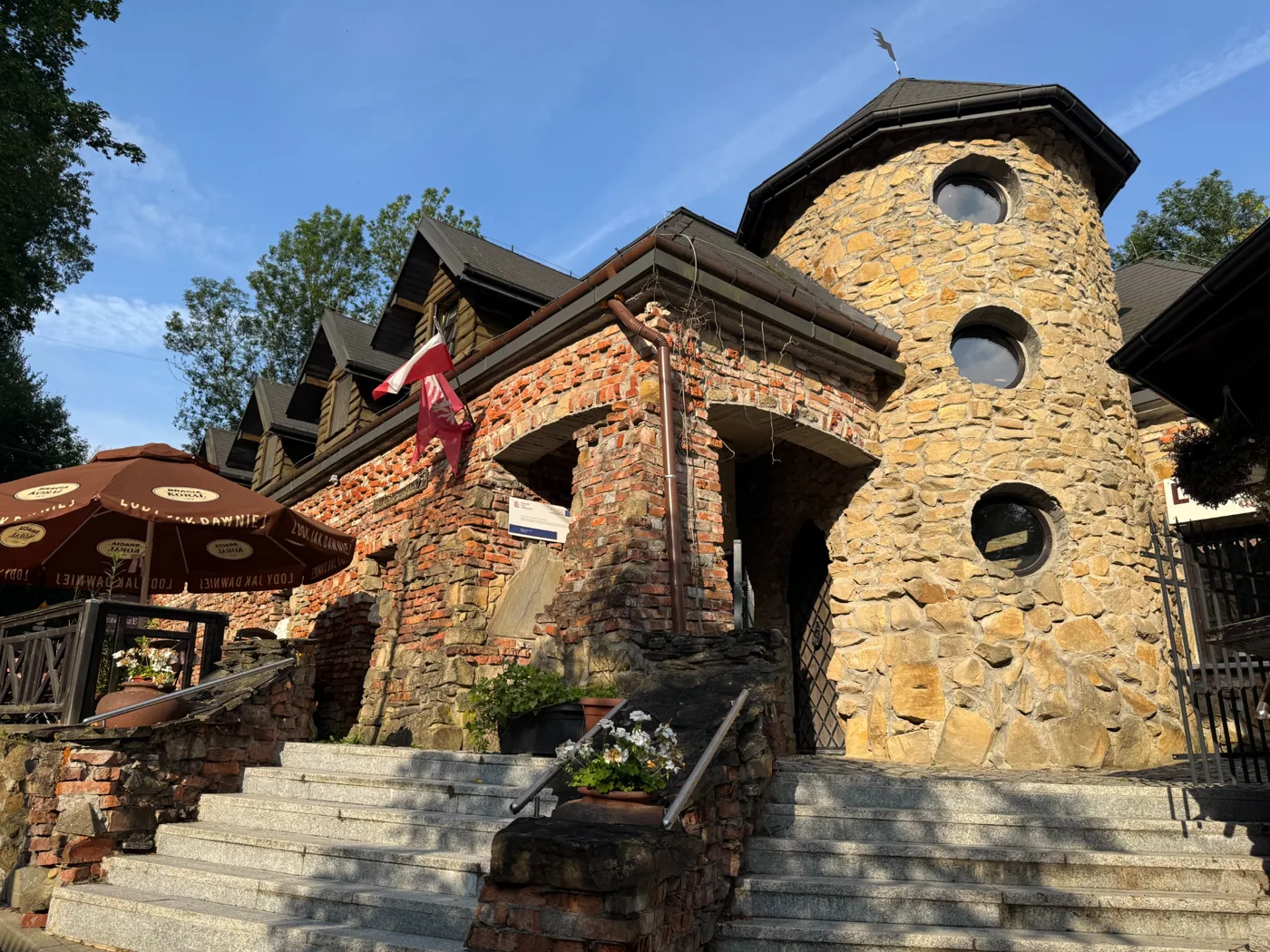 Wejście do restauracji